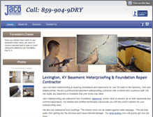 Tablet Screenshot of jacolexington.com